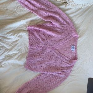 Pink Lyric Sweater from Princess Polly